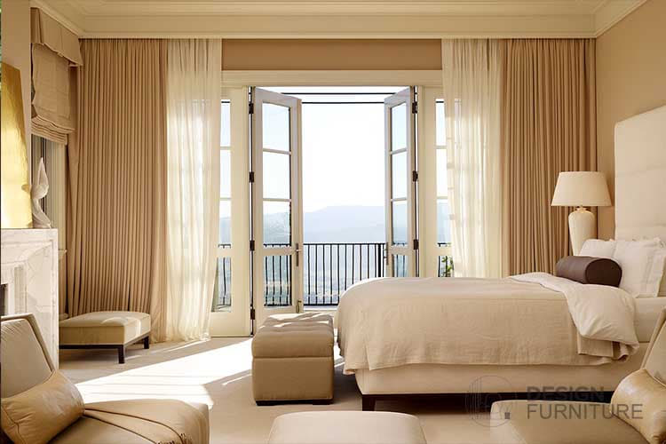 Bedroom Balcony Curtains