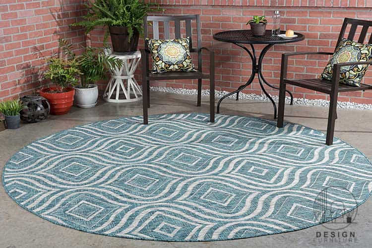 Circular Outdoor Carpet