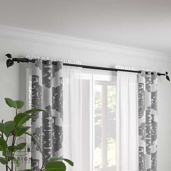 Double Pole Curtain Rod