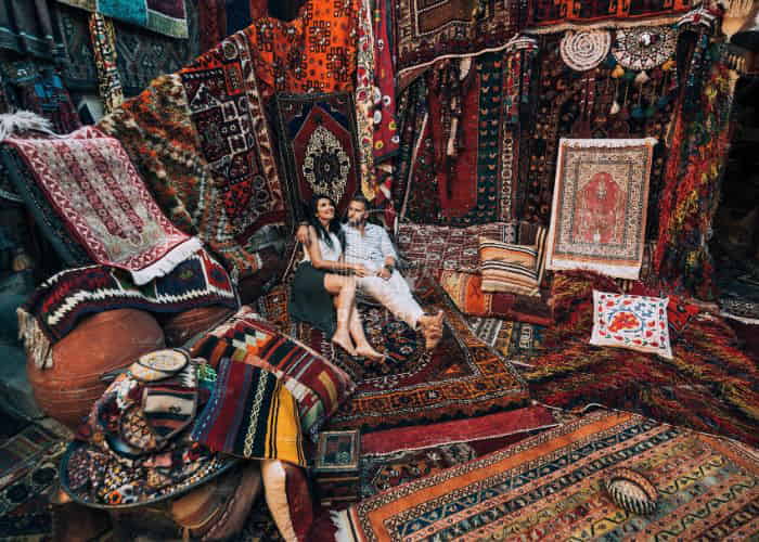 New stylish Turkish carpets