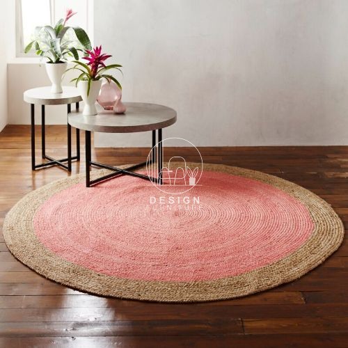 Round jute rugs