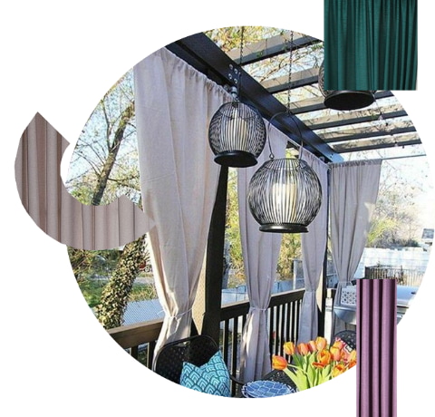 curtains for balcony