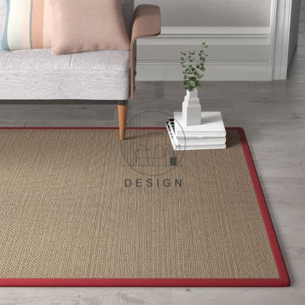 sisal rugs in a room with chair