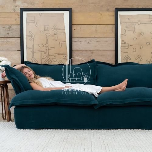 Lourenco 77” Sharkfin Sleeper Sofa Bed 2