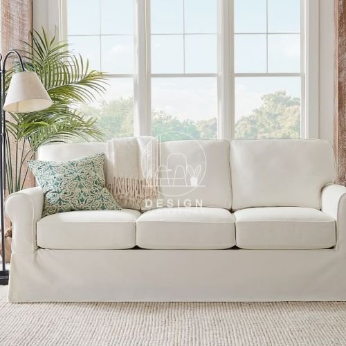 Roll Arm Upholstered Sleeper Sofa 2