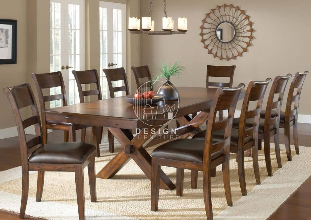 Dining Table Retro Style Furniture