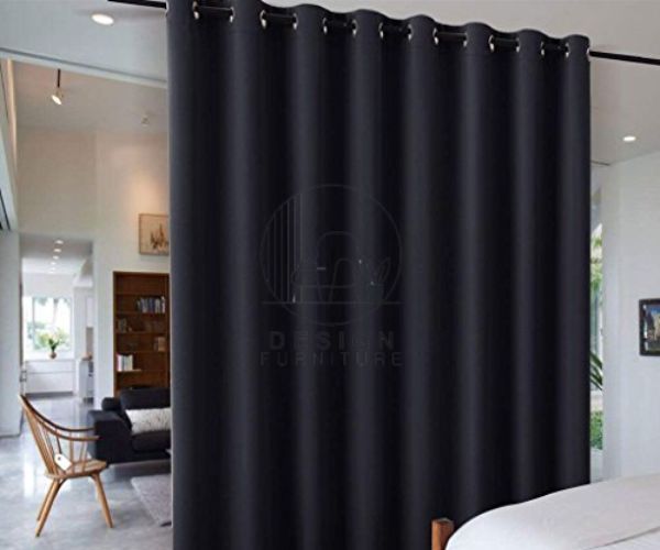 Modern living room curtains