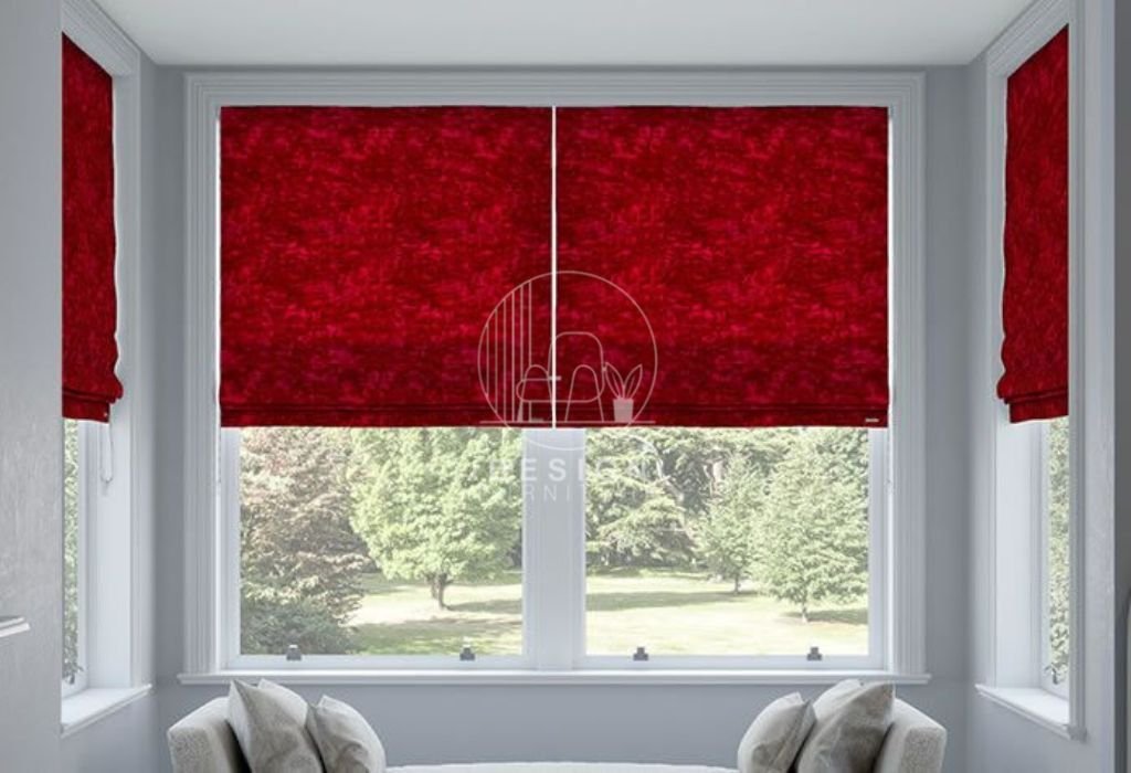 Velvet roman blinds (2)