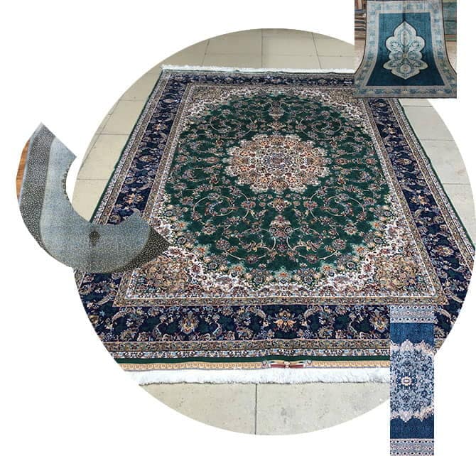 silk carpet design