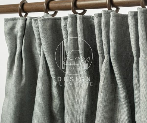 pinch pleat curtains with rods