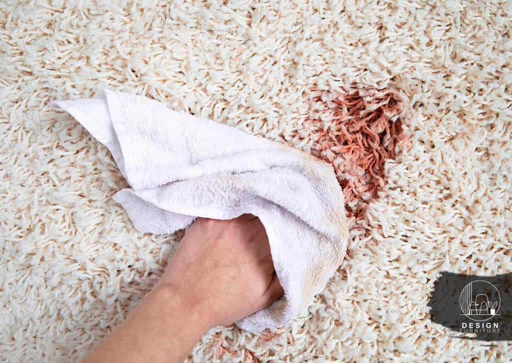 Removal Of Food Stains From Synthetic Rugs And Carpets