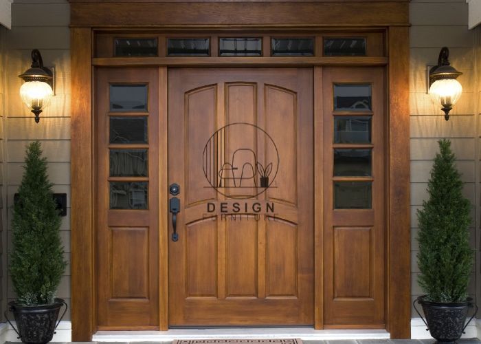 Customized wooden door