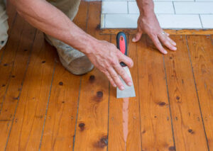 Filling Hardwood Flooring Gaps