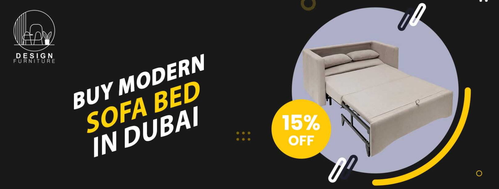 Buy Modern Sofa Bed in Dubai