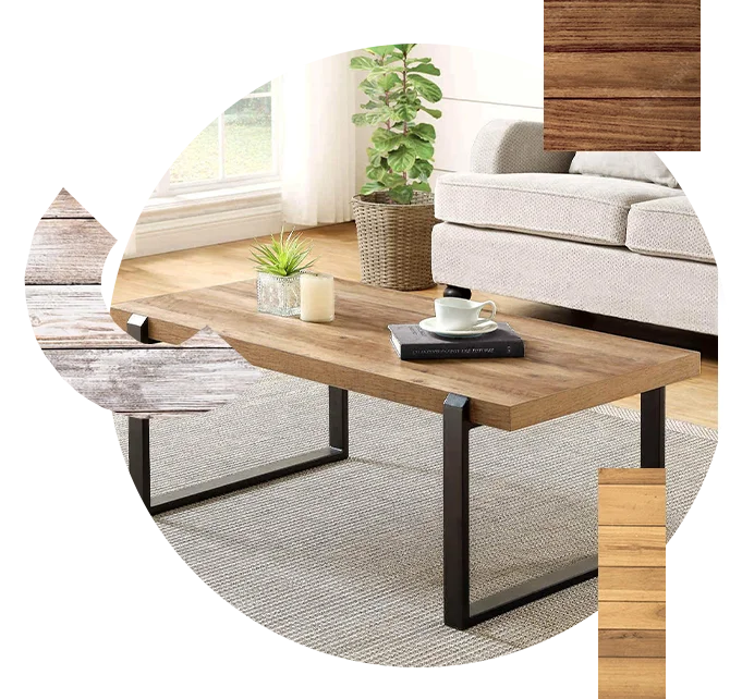 Custom Made Wooden Coffee Table