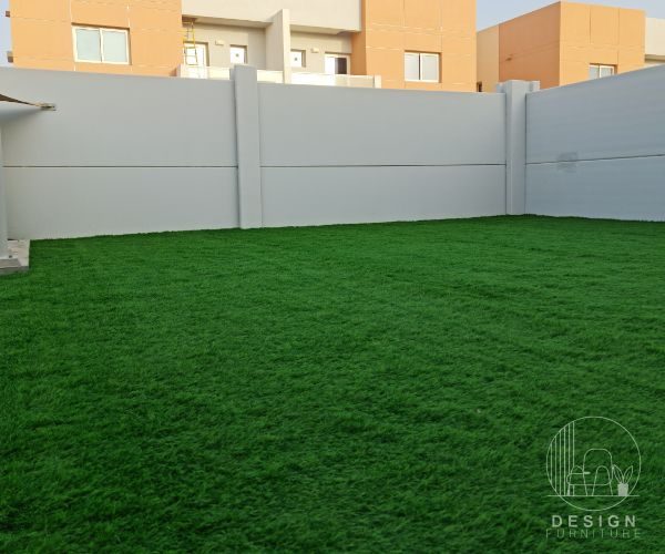 our Artificial grass installation in house