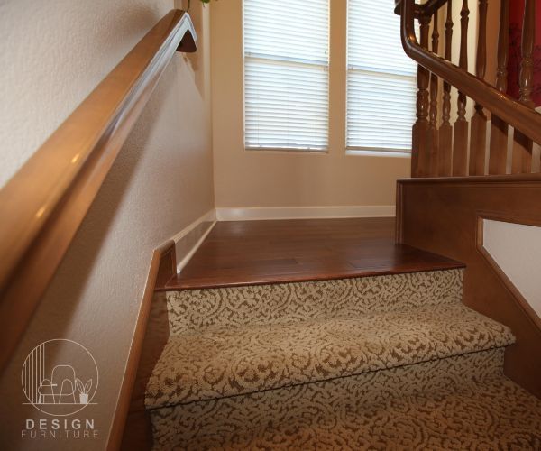 carpet on stairs with skirting
