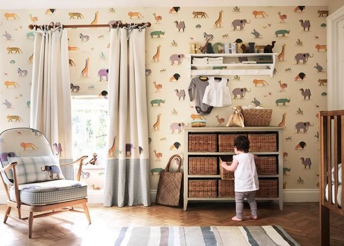 best baby room wallpaper
