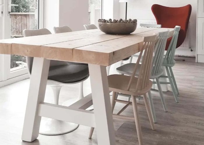 classy designs of wooden dining table