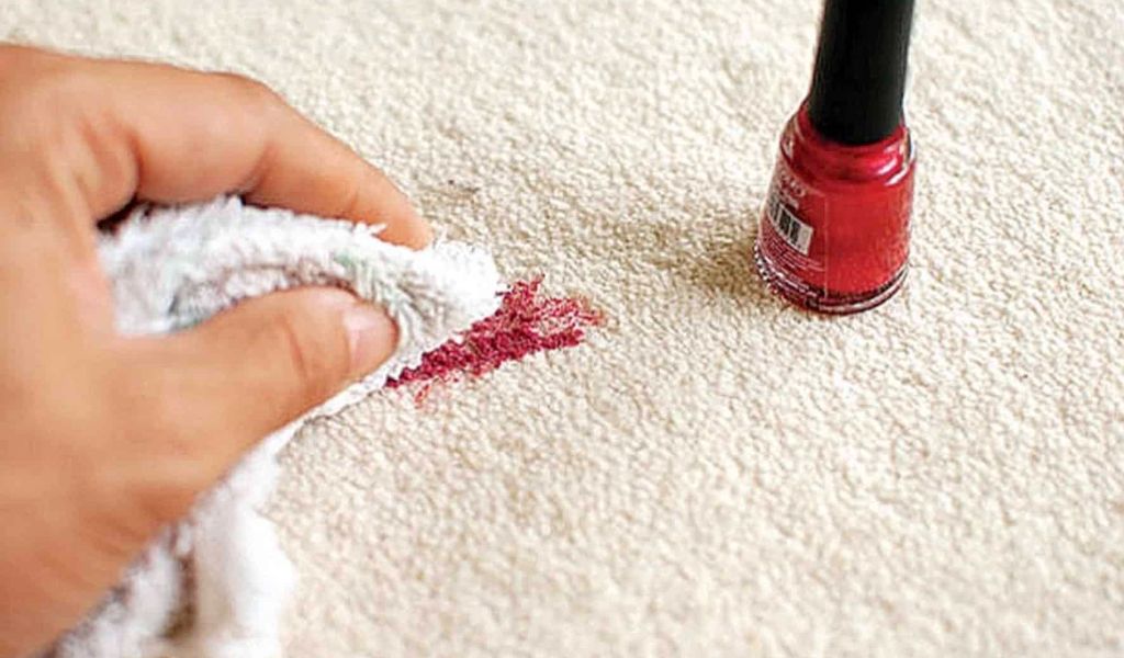 tips for How To Remove Nail Polish From Carpet