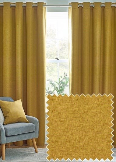 Mustard Blackout Curtain