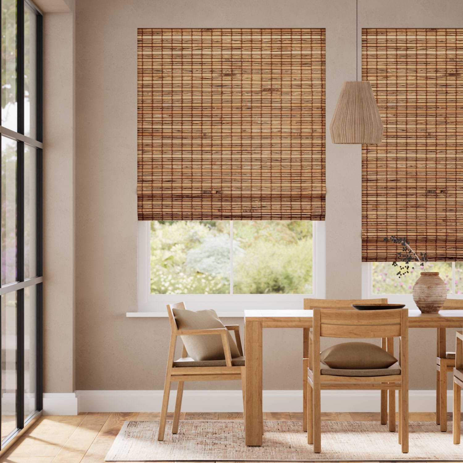 Loreto Walnut Roman Blind - Image 5