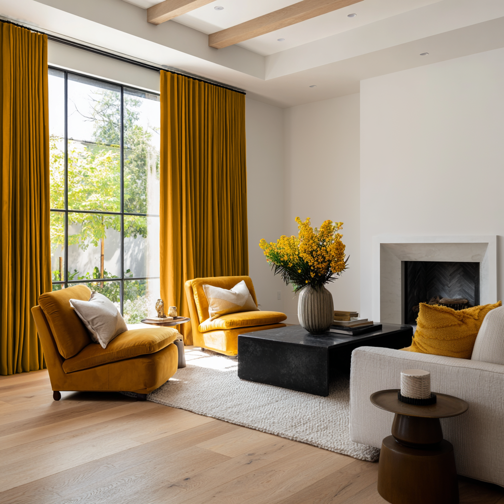 Modern Soundproof Curtains Dubai