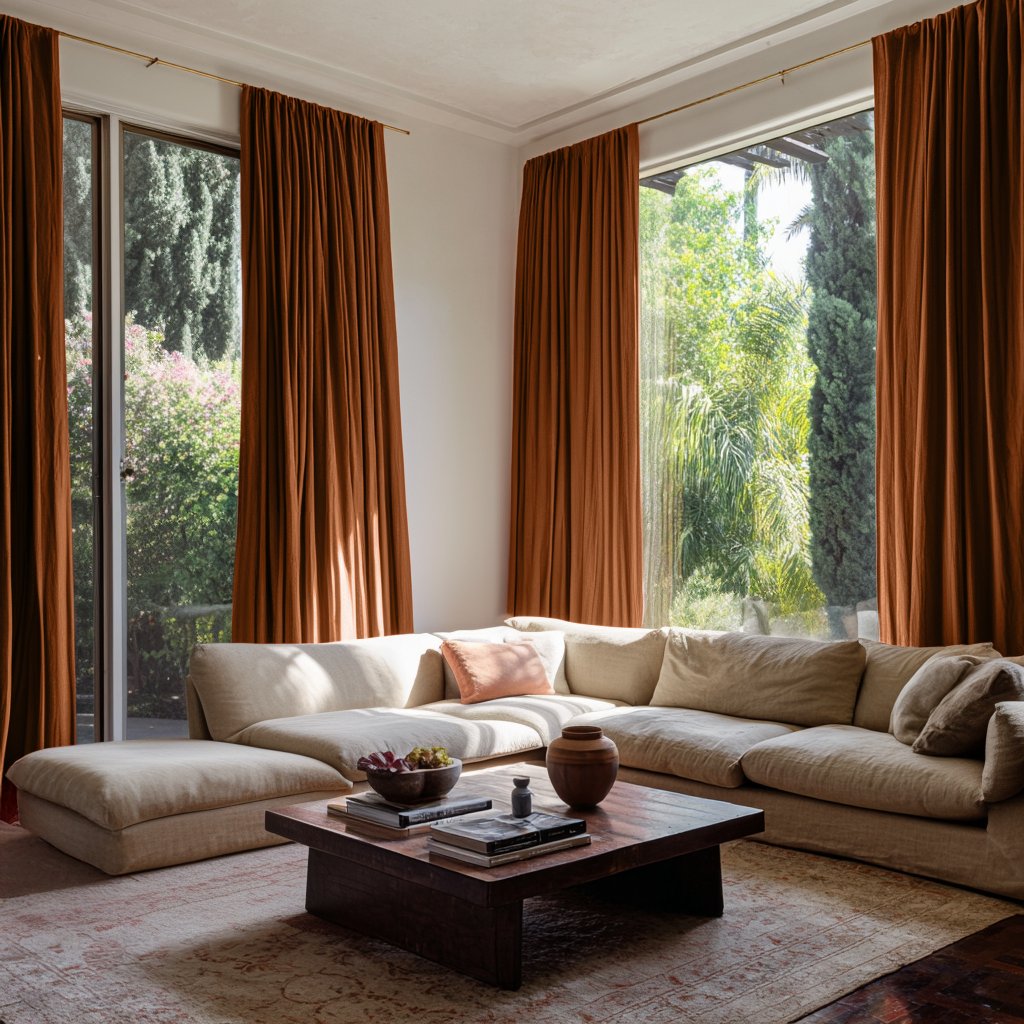 Modern Soundproof Curtains Dubai