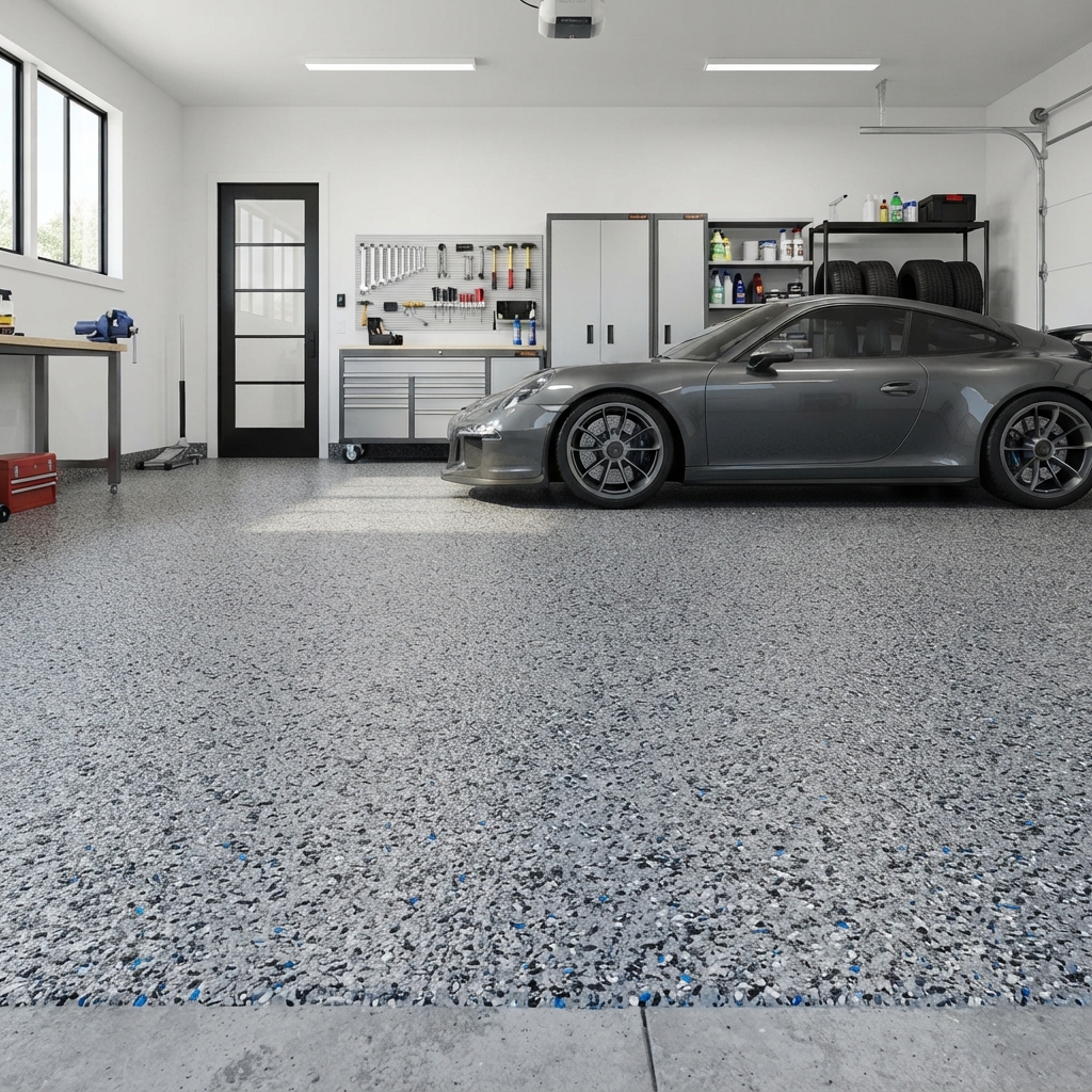 Modern Garage Flooring Dubai