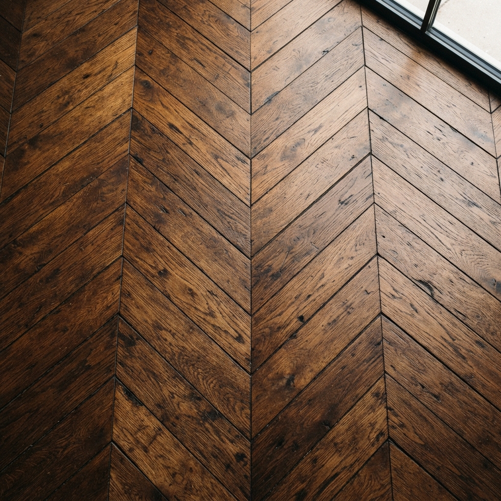 Modern Chevron Flooring Dubai