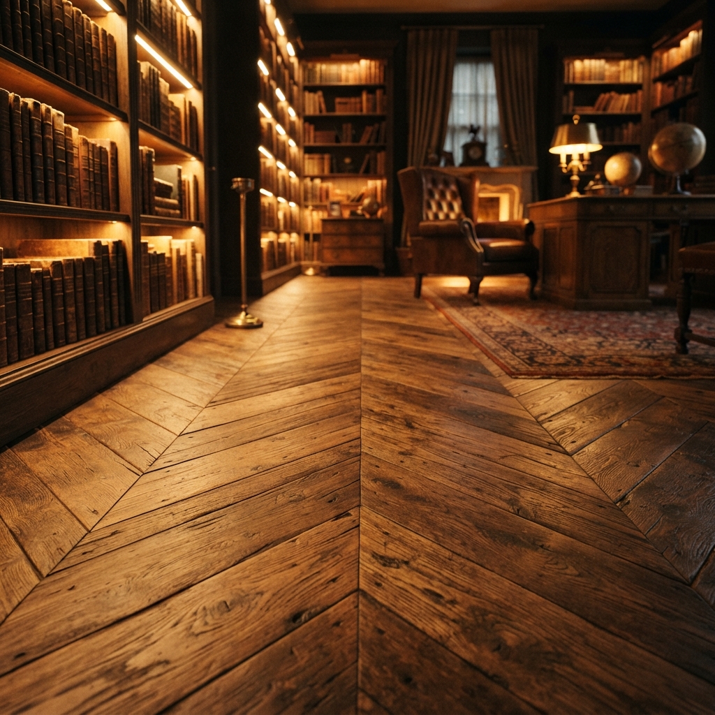 Modern Chevron Flooring Dubai