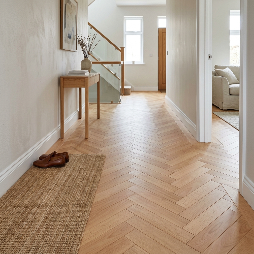 Premium Herringbone Flooring Dubai