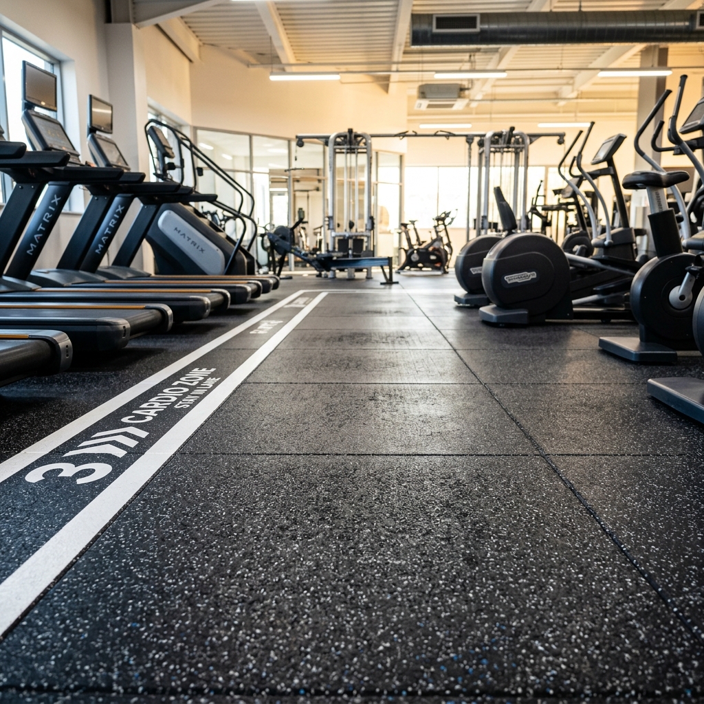 Durable Rubber Flooring Dubai