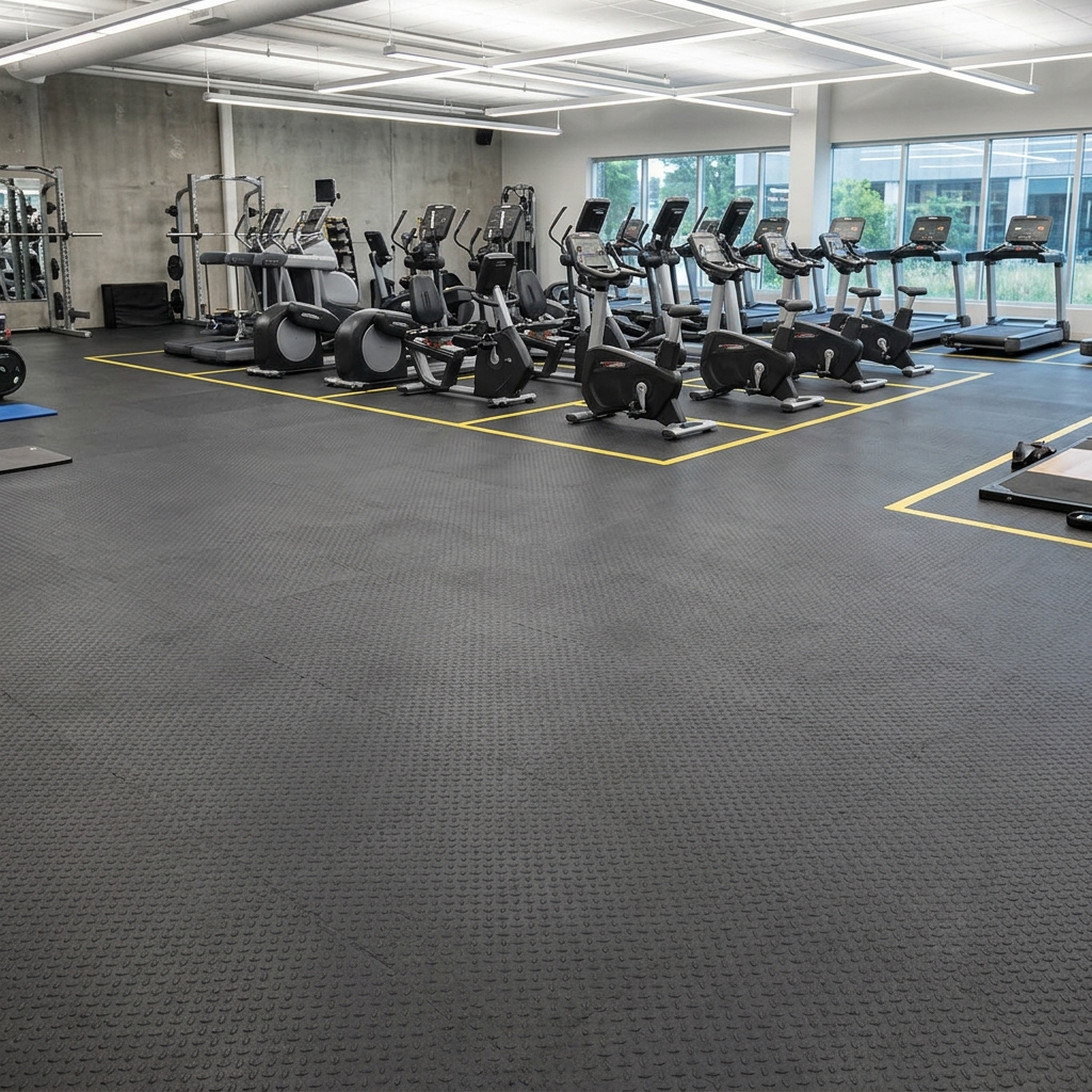Durable Rubber Flooring Dubai