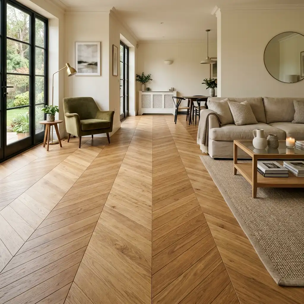 Chevron Flooring
