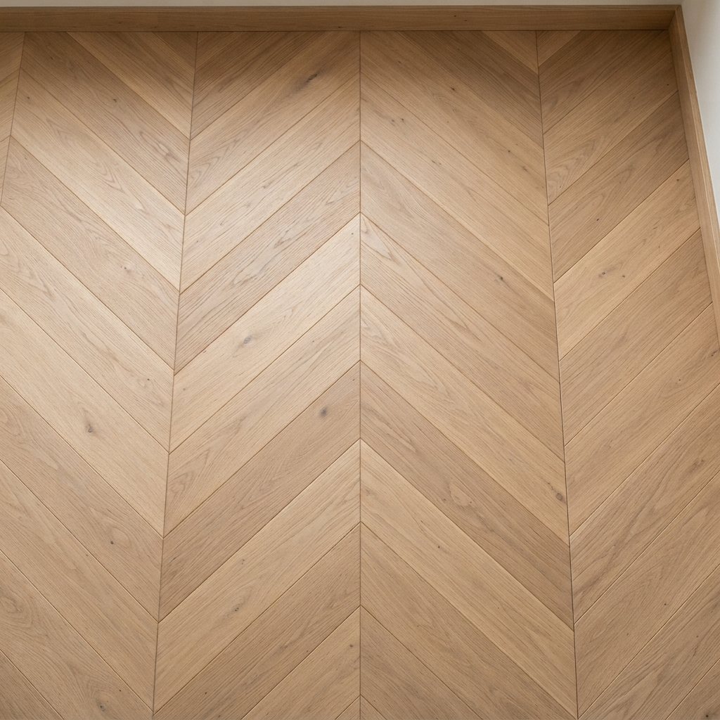 Modern Chevron Flooring Dubai
