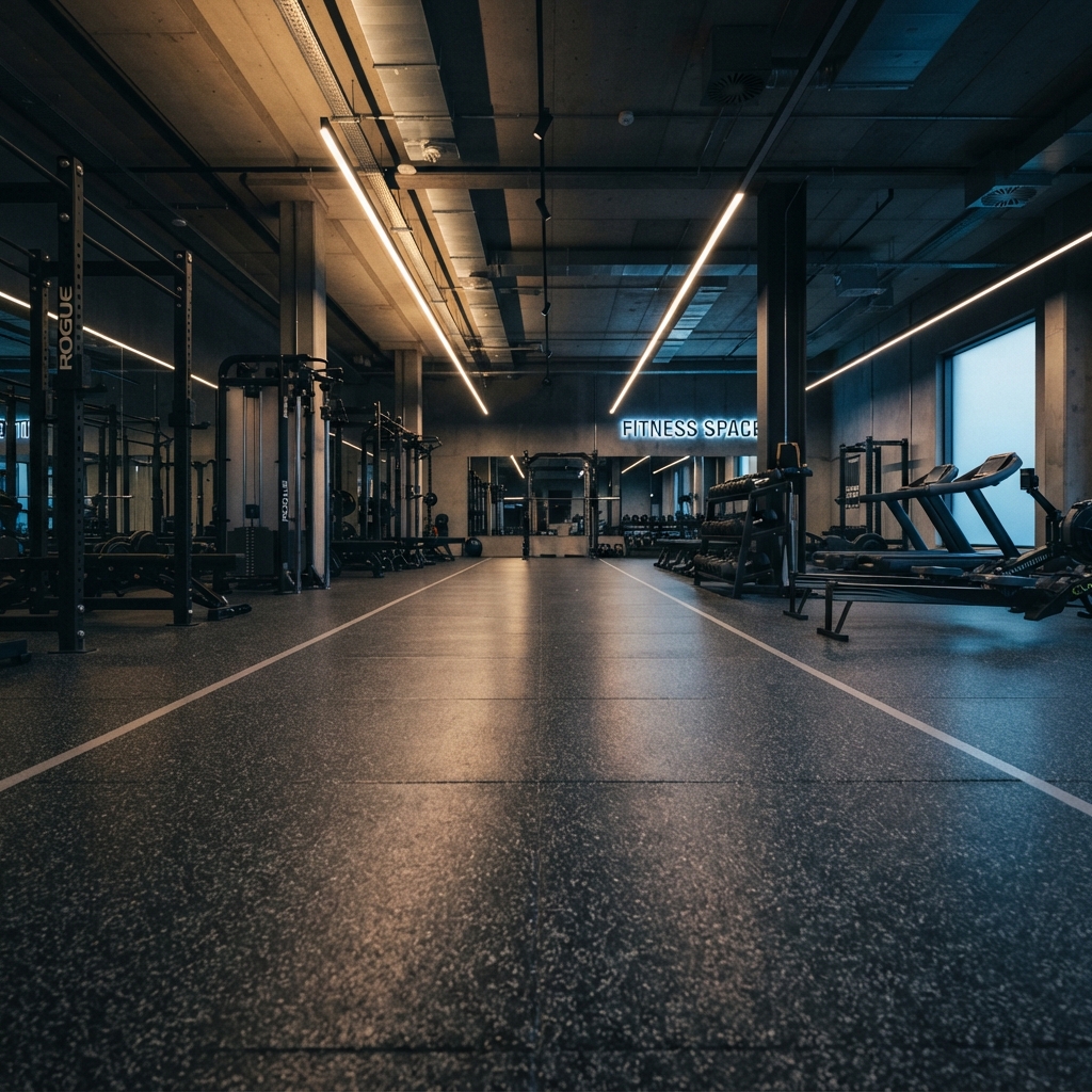 Premium Rubber Flooring Dubai
