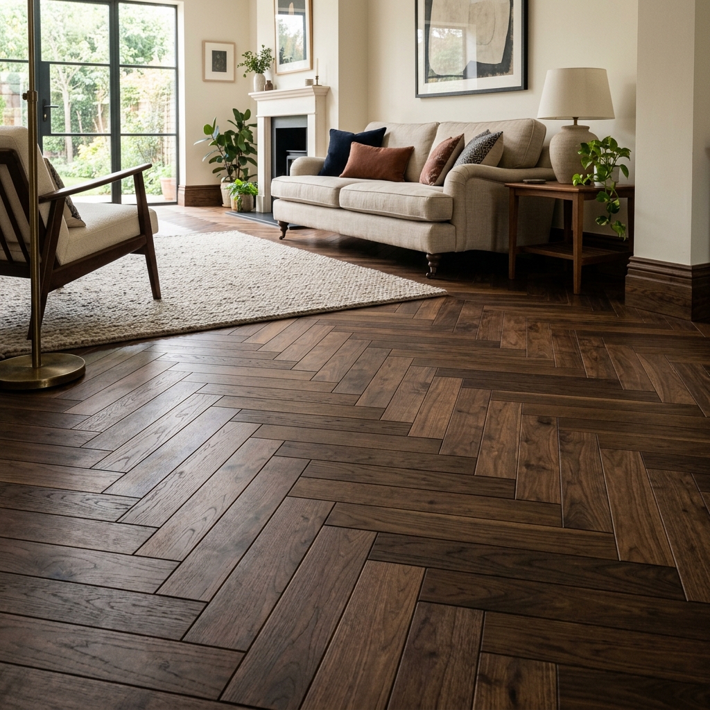 Luxury Herringbone Flooring Dubai