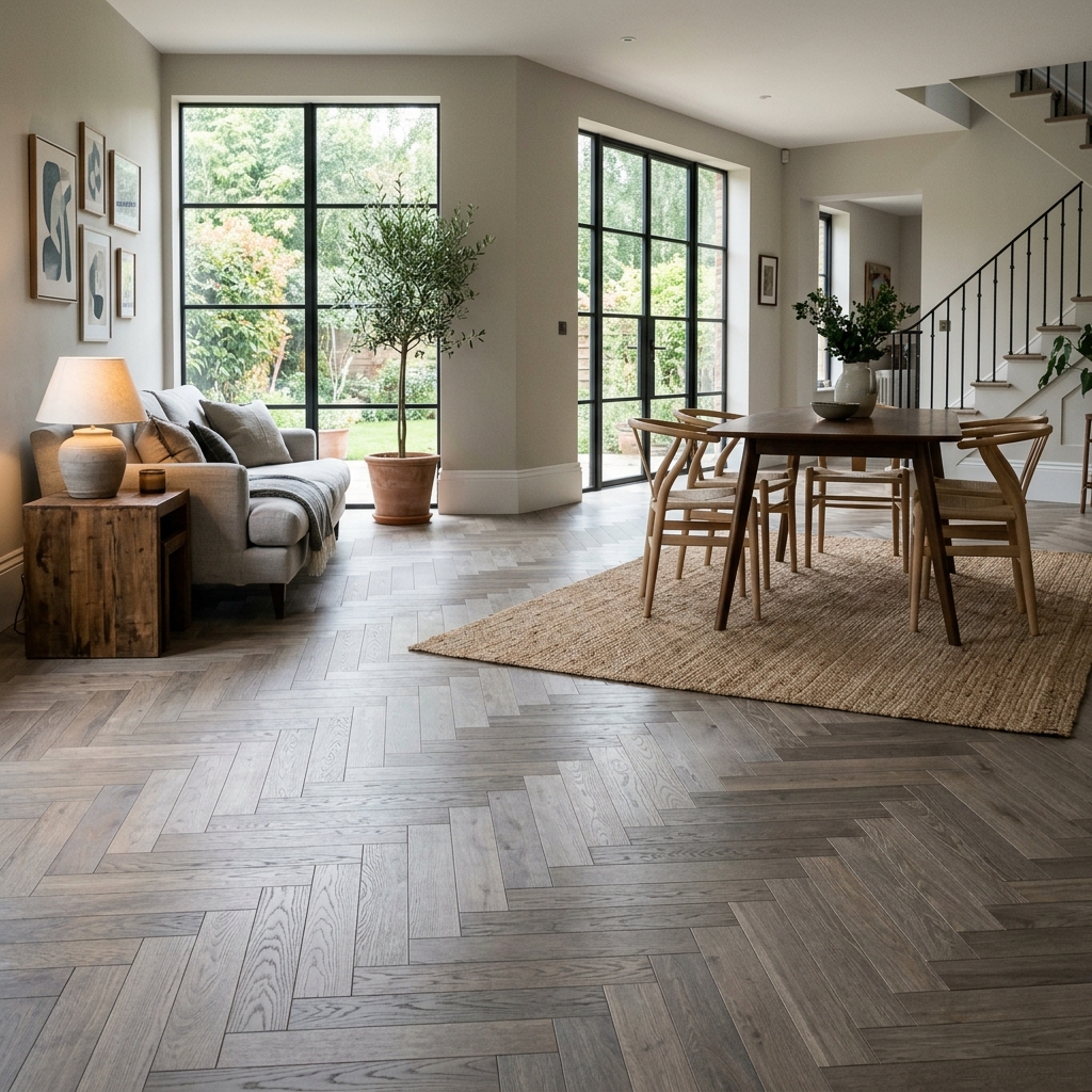 Herringbone Flooring Solutions Dubai