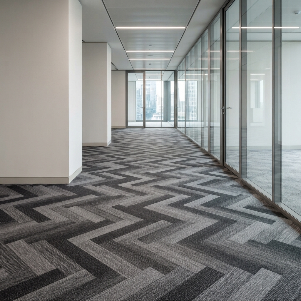 Modern Herringbone Flooring Dubai