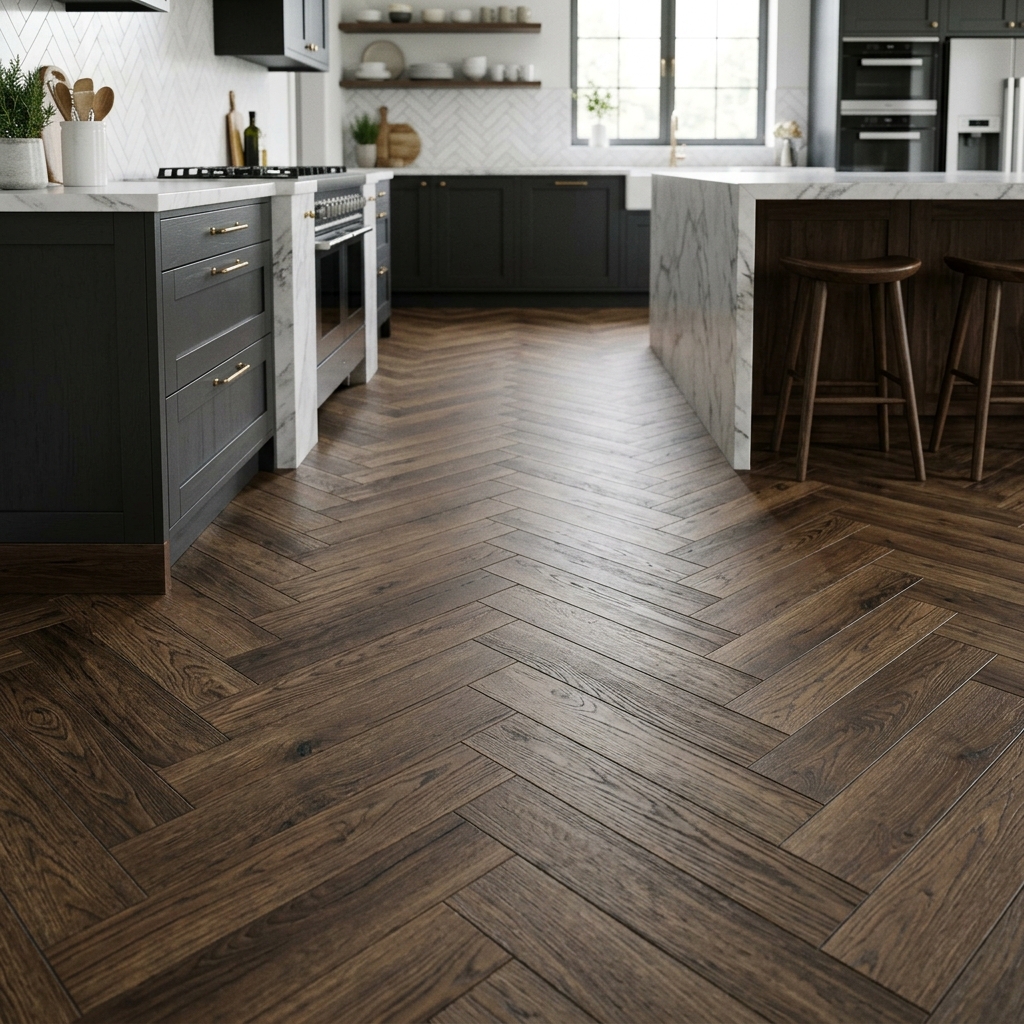 Premium vinyl flooring in Dubai