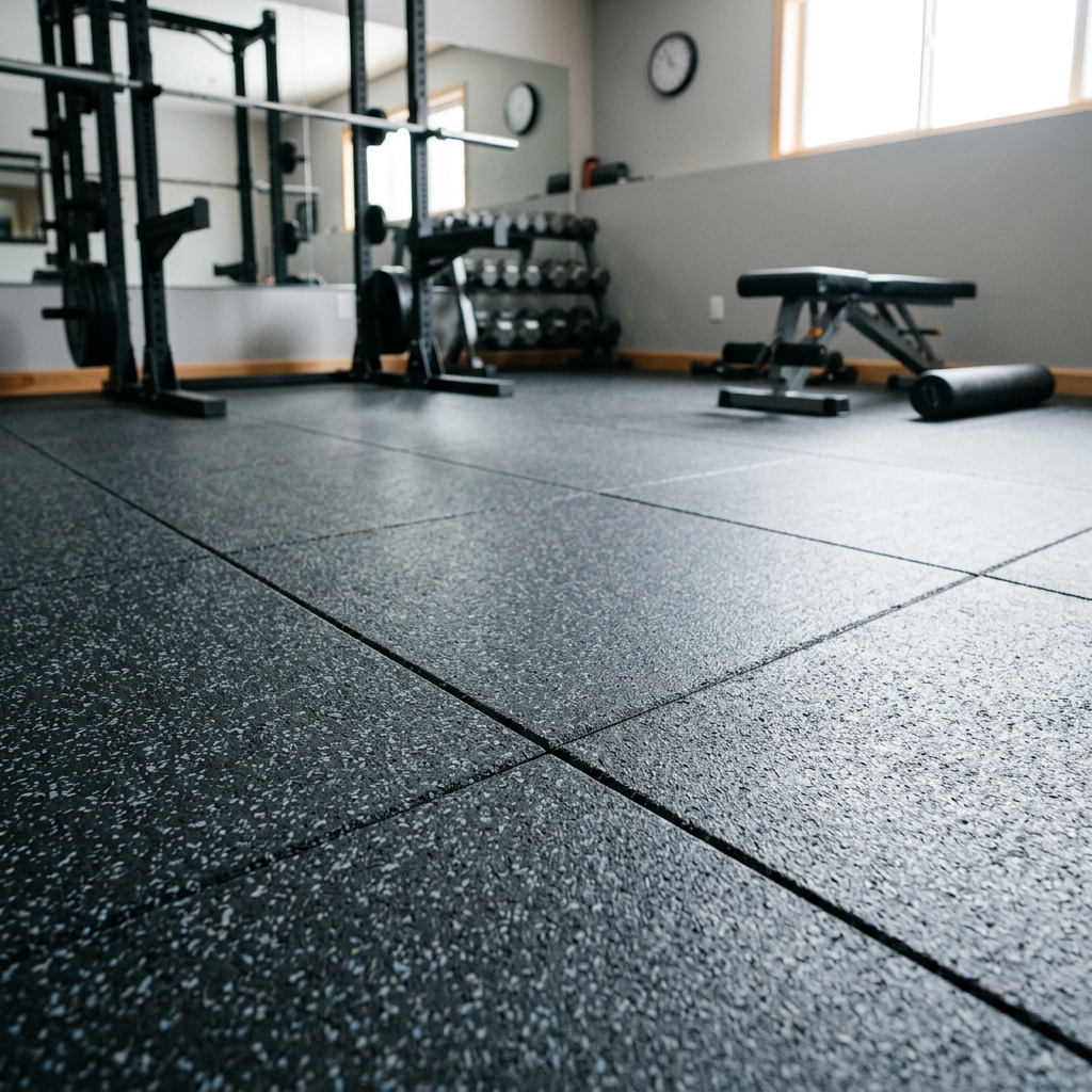 Durable Rubber Flooring Dubai