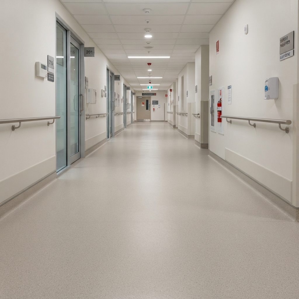 Modern Hospital Flooring Dubai