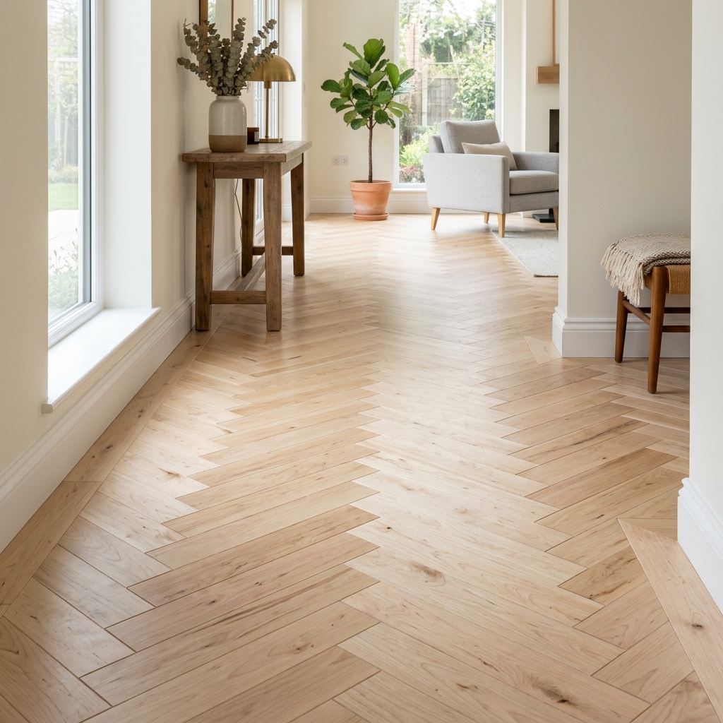 Premium Herringbone Flooring Dubai
