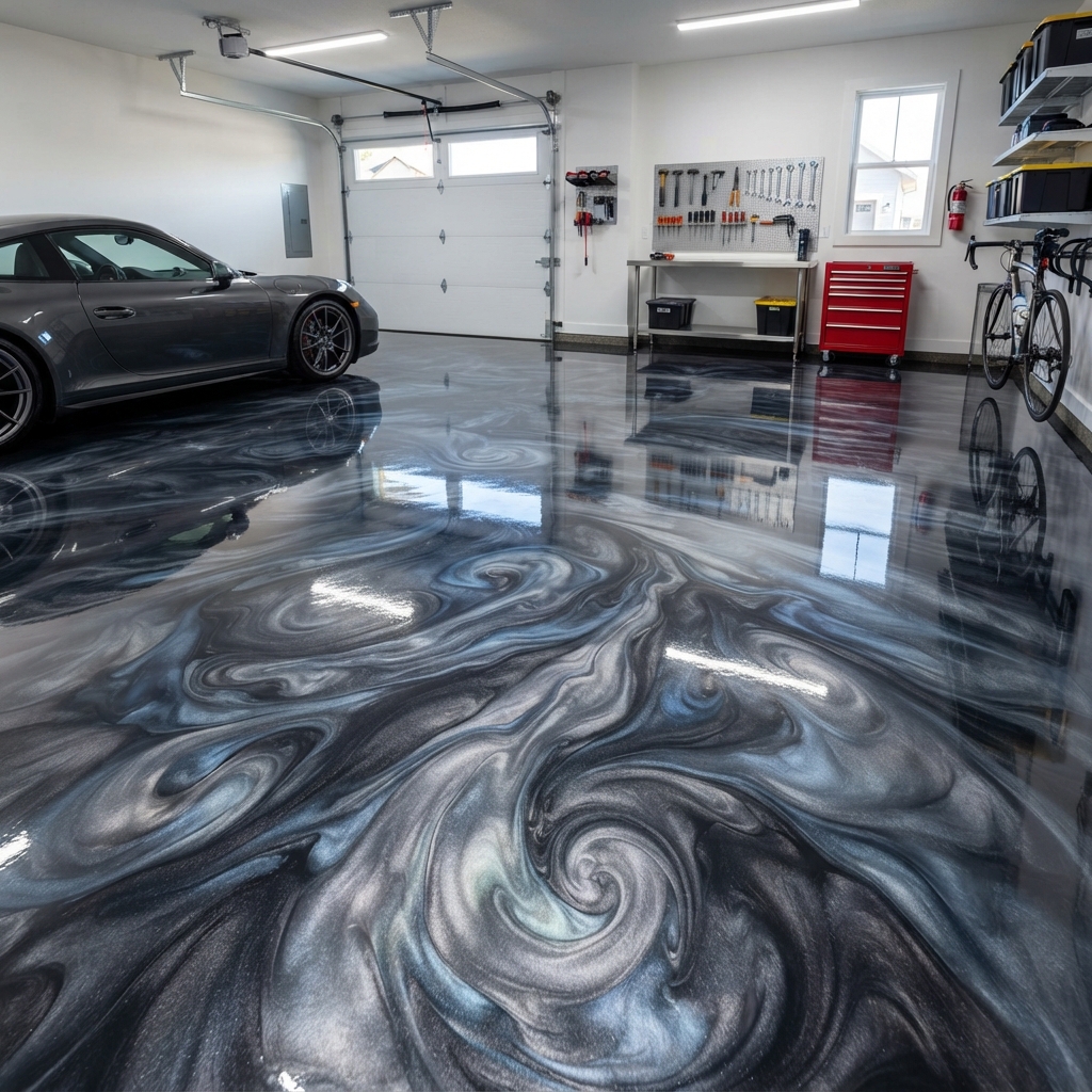 Modern Garage Flooring Dubai
