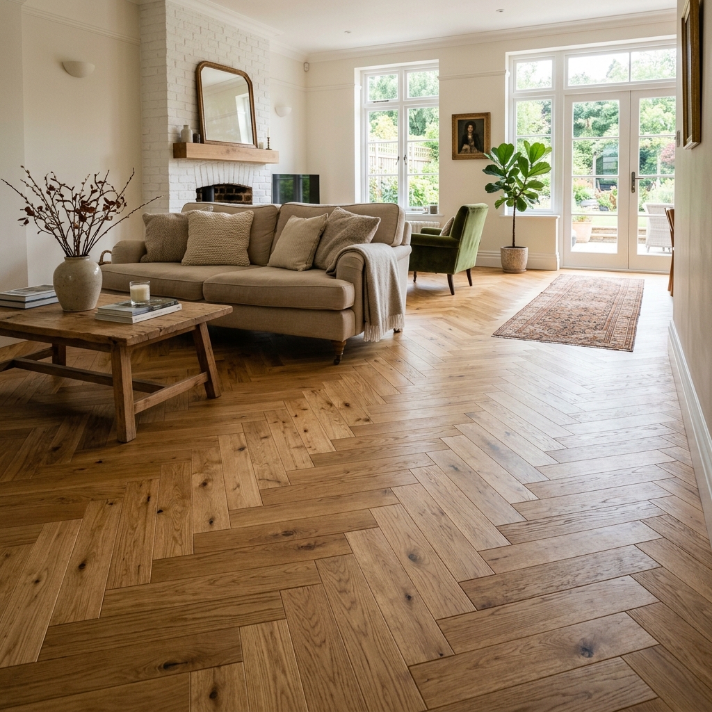 Herringbone Flooring Solutions Dubai