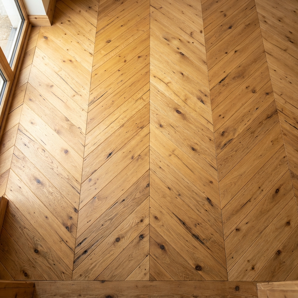 Luxury Chevron Flooring Dubai