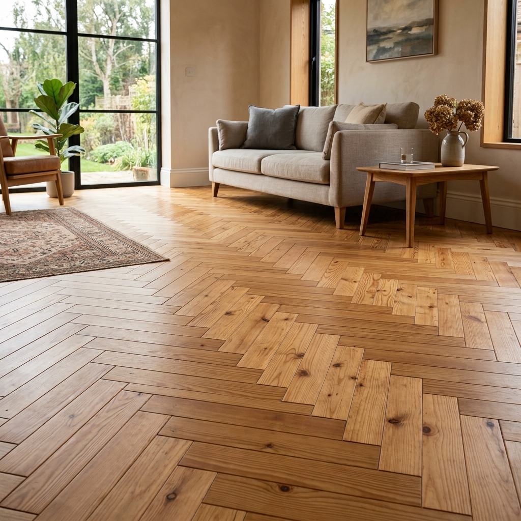 Luxury Herringbone Flooring Dubai
