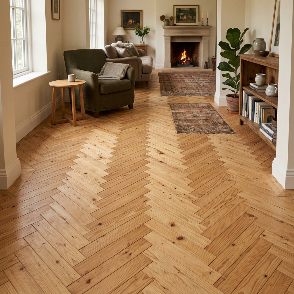 Luxury Herringbone Flooring Dubai