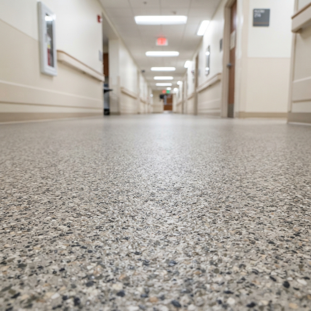 Hygienic Hospital Flooring Dubai
